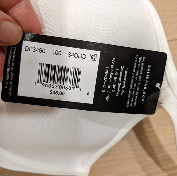 Bali white bra - Picture 6 of 8